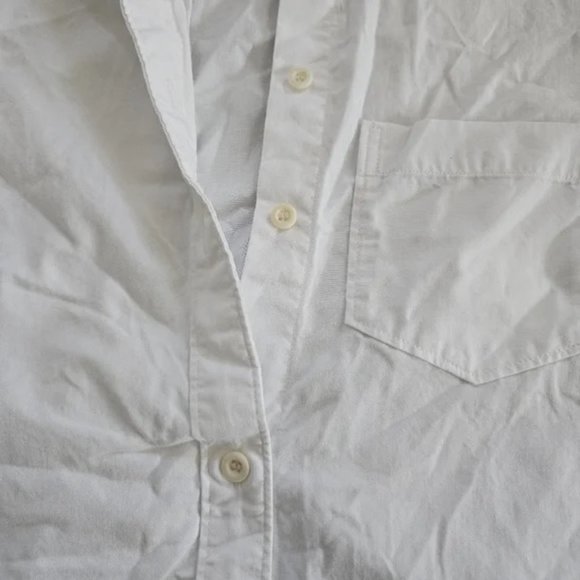 Madewell White Poplin Size XS - Picture 3 of 7